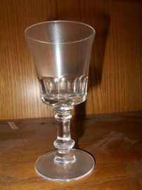 Set of Crystal, "Dolly Madison"