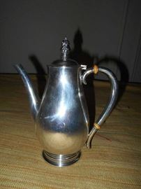 Sm. Sterling Coffee Pot, "Royal Danish" by International