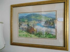 water color, John Whorf