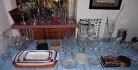 Glassware, barware