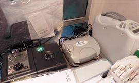 Sleep Mapper System One C-Pap System. Nebulizer. Inogen One portable oxygen system.