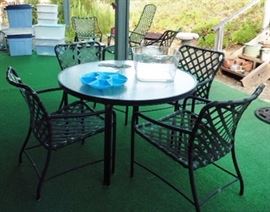 Vintage patio set