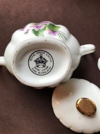 Royal Dover bone China - made in England