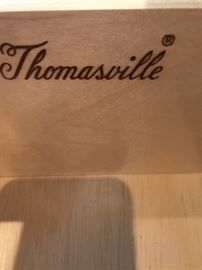 Thomasville dresser with matching mirror