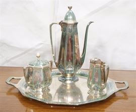 Tiffany  Co. Sterling with enamel decoration