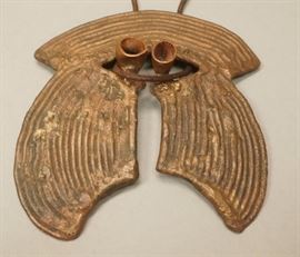 Lot 64 Original HARRY BERTOIA Bronze Pendant Necklace. F