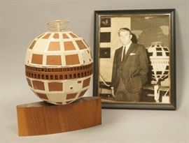 Lot 143 TELSTAR Module Scale Model w Accompanying Photogr