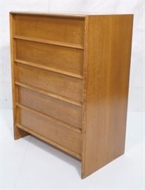 Lot 168 ROBSJOHN GIBBINGS for WIDDICOMB 5 Drawer Dresser.