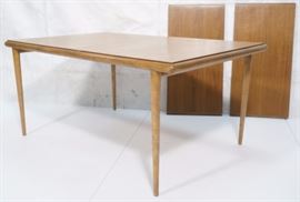 Lot 235 ROBSJOHN GIBBINGS Modern Walnut Dining Table. ro