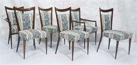 Lot 237 Set 6 MELCHIORRE BEGA Dining Chairs. Italian Mode