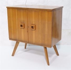 Lot 248 Italian Modern Jewelry Storage Cabinet. Ico Paris