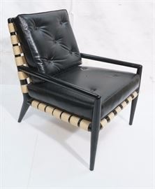 Lot 325 Ebonized ROBSJOHN GIBBINGS Arm Lounge Chair. Mode