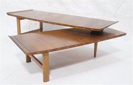 Lot 374 LANE Modern 2 Section Swing Out Coffee Table. Ame