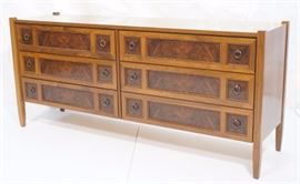 Lot 458 Swedish Modern 6 Drawer Teak Credenza Sideboard D