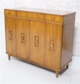 Lot 514 JOHN WIDDICOMB Modern Chest of Drawers. Flip up t