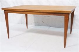 Lot 630 J.L. MOLLER Danish Teak Refractory Dining Table. 