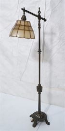 Lot 687 Rembrandt Cast Metal Art Deco Bridge Floor Lamp C