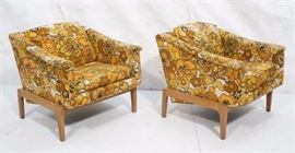 Lot 792 Pr Mid Century Lounge Chairs. Risom Style. Expos