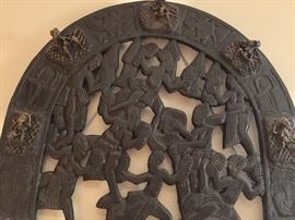 Detail on door from Cameroon, Africa