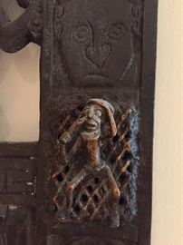 Detail on door from Cameroon, Africa