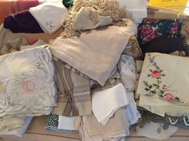 Linens, tablecloths and more