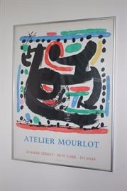 Framed Mourlot Poster