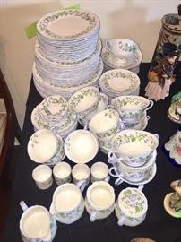Floral Set of Dishes