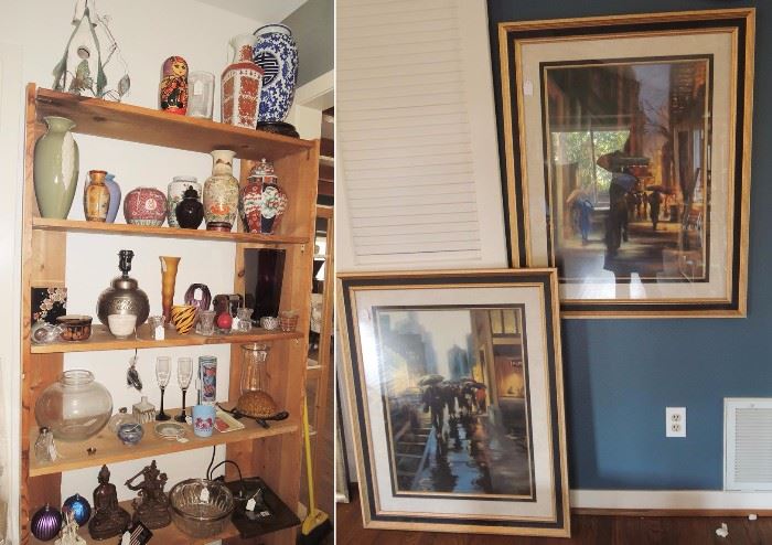 Framed Art.  Home Decor - many Oriental items