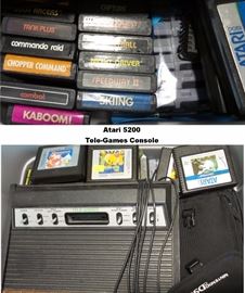 Atari 5200.  Tele-games Console