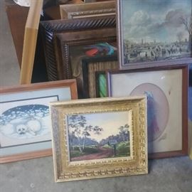 Framed Art ... Big and small