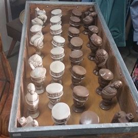 Over Sized Chess Pieces
Mad Hatter Pawns ... 