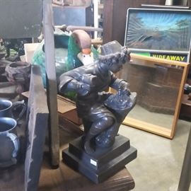 Ceramic Tinker Tailor
Mirror
Bustamante Paper Machetes Duck
Animated Hideaway Sign