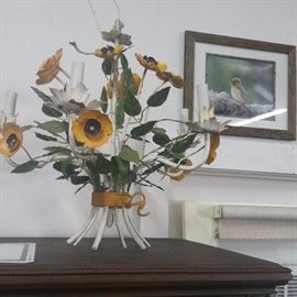 Sunflower Lamp ... a hanger