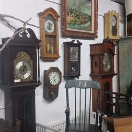 Wall Clocks AND Grandfather Clocks