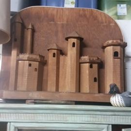 Wood Castle Folk Art 