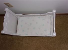 Play doll bed
