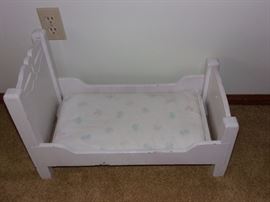 Play doll bed