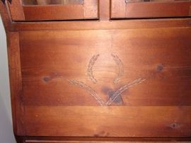 Frontier Manor Collection Hutch/Secretary/Bookshelves and more