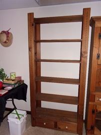 Frontier Manor Collection Hutch/Secretary/Bookshelves and more