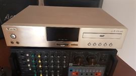 Golden Voice Multi Media box and Martin Roland amp/mixer