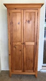 This cabinet/armoire was always used in the patio
