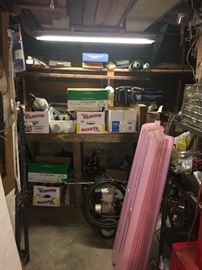 Basement workshop 