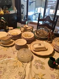 China, glassware, dinnerware