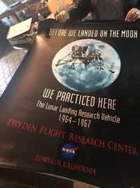 Several NASA posters 