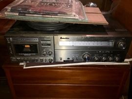 Vintage stereo equipment 