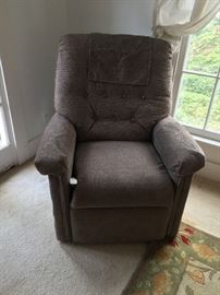 Almost brand new and rarely used lift chair for the invalid in your life.  It's a wonderful thing to have.
