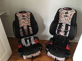 Britax Safe Cell Protection car seats--in excellent condition showing little or no wear.