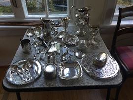 Miscellaneous Sterling  silver pieces.