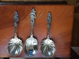 Victorian serving sterling.