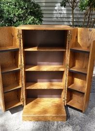 Storage cabinets - View of inside